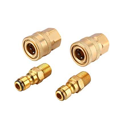 Quick Connector for Pressure Washer Hose Nozzle